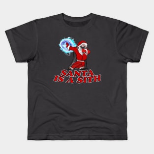 Santa is a Sith Kids T-Shirt